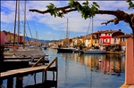 Houses and boats in Port Grimaud